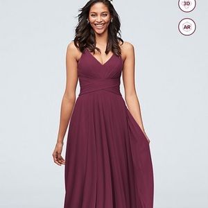Wine David’s Bridal Dress